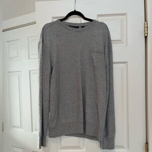 Daniel Cremieux Heather Gray Crewneck Top